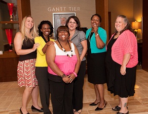 From left: Alison Thornburg, Teena Allen, Marquettia Stover, Carrie Johnson, Charlene Edwards & Amanda Cavin From left: Alison Thornburg, Teena Allen, Marquettia Stover, Carrie Johnson, Charlene Edwards & Amanda Cavin