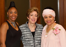 From left: Sonya Muhammad, Susan Andersen, Glenda Manning From left: Sonya Muhammad, Susan Andersen, Glenda Manning