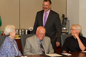 From left: Nina Sonnenberg, Vance Sonnenberg, Glenn Christensen, Jim Brinson From left: Nina Sonnenberg, Vance Sonnenberg, Glenn Christensen, Jim Brinson